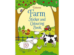 Farm Sticker and Colouring Book 