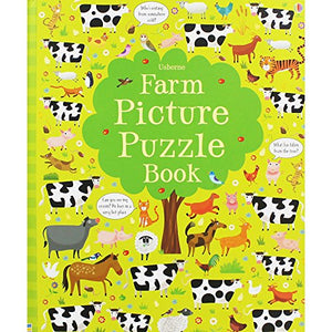 Farm Picture Puzzle Book 