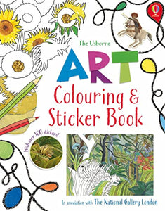 Art Colouring and Sticker Book 