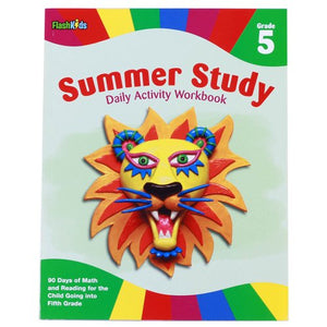 Summer Study Daily Activity Workbook: Grade 5 (Flash Kids Summer Study) 