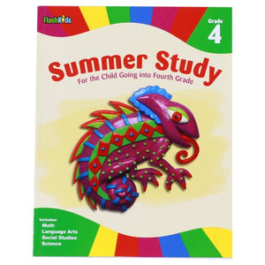 Summer Study: Grade 4 (Flash Kids Summer Study) 