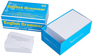 English Grammar SparkNotes Study Cards 