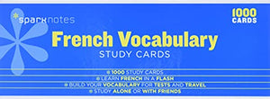 French Vocabulary SparkNotes Study Cards 