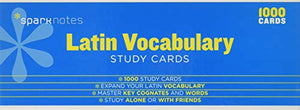 Latin Vocabulary SparkNotes Study Cards 