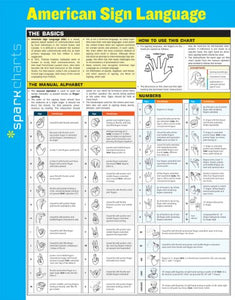 American Sign Language SparkCharts 