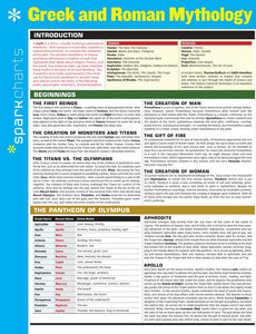 Greek and Roman Mythology SparkCharts 