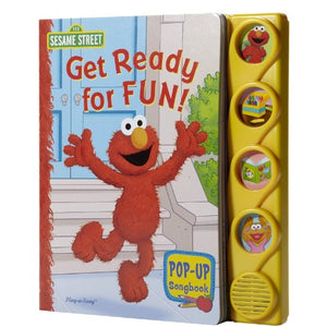 Elmo Get Ready for Fun Popup Sound Book 