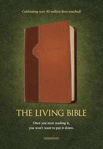 Living Bible Tutone Brown/Tan, The 