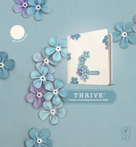 NLT THRIVE Creative Journaling Devotional Bible, Flowers 