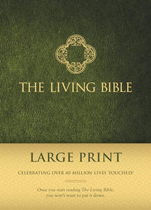 Living Bible Paraphrased-LIV-Large Print 