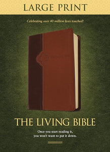 Living Bible-LIV-Large Print 