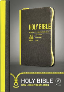 Compact Bible-NLT-Zipper Closure 