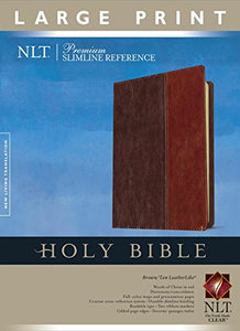 NLT Premium Slimline Reference Bible, Large Print, Indexed 