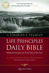 Charles F. Stanley Life Principles Daily Bible-NASB 