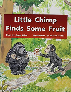 Little Chimp Finds Some Fruit 