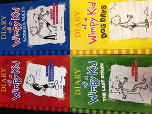 Diary of a Wimpy Kid Box of Books 1-4 