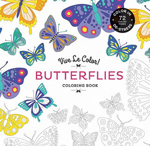 Vive Le Color! Butterflies (Coloring Book) 