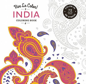 Vive Le Color! India (Coloring Book) 