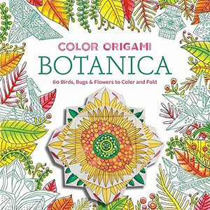 Color Origami: Botanica (Adult Coloring Book) 