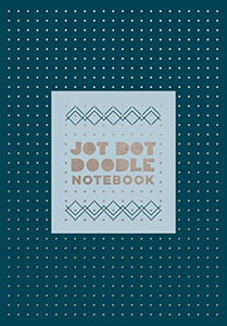 Jot Dot Doodle Notebook (Blue and Silver) 