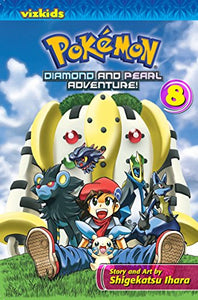 Pokémon Diamond and Pearl Adventure!, Vol. 8 