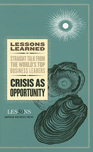 Crisis as Opportunity 