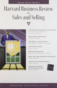 'Harvard Business Review' on Sales and Selling 