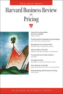 Harvard Business Review on Pricing 