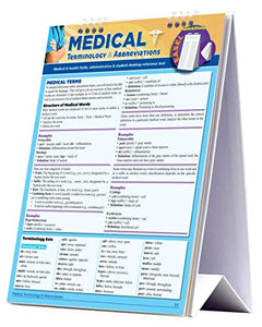 Medical Terminology & Abbreviations Desktop Easel Book 