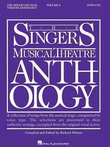 Singer's Musical Theatre Anthology - Volume 4: Soprano Book Only 