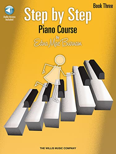 Step by Step Piano Course - Book 3 with CD