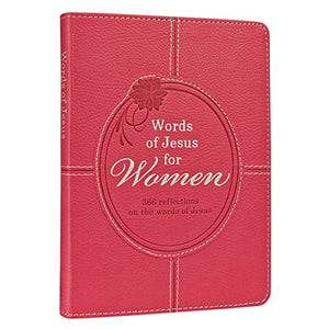 Lux-Leather Pink - Words of Jesus for Women 