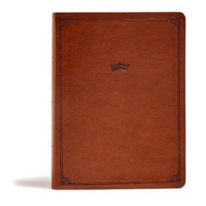 CSB Tony Evans Study Bible, British Tan LeatherTouch 