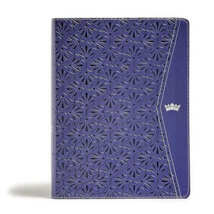 CSB Tony Evans Study Bible, Purple LeatherTouch 