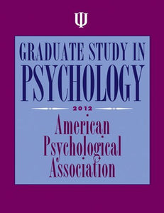 Graduate Study in Psychology 