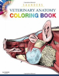 Saunders Veterinary Anatomy Coloring Book 