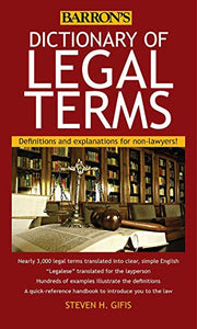 Dictionary of Legal Terms 