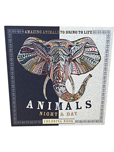 Animals Night & Day Coloring Book 