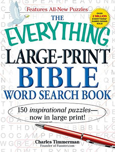 The Everything Large-Print Bible Word Search Book 