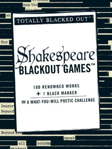 Shakespeare Blackout Games 