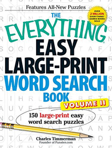 The Everything Easy Large-Print Word Search Book, Volume II 