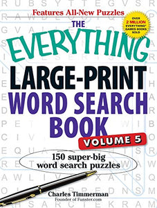 The Everything Large-Print Word Search Book, Volume V 