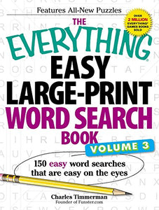 The Everything Easy Large-Print Word Search Book, Volume III 