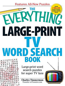 The Everything Large-Print TV Word Search Book 