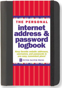 Internet Address Password Log Black 