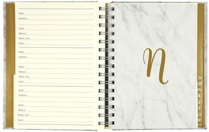 Marble Large Address Book 