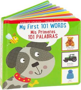 My First 101 Words Bilingual Board Book (English/Spanish) (Padded) 