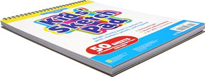 Studio Series Jr. Kids' Sketch Pad 8.5 X 11.5 Inches (50 Perforated Sheets of High Quality Paper. Acid-Free) 