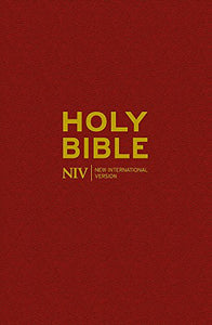 NIV Popular Burgundy Hardback Bible 20 copy pack 