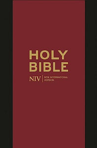 NIV Pocket Black Bonded Leather Bible with Zip 